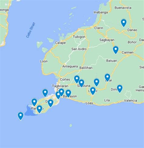 bohol to clark pampanga|Google Maps.
